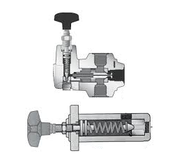 五種不同類型的高壓液壓單向閥，其液壓系統(tǒng)的開關使用限制