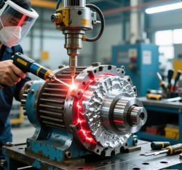 大功率減速機(jī)齒輪采用激光熔覆，修復(fù)后精度能恢復(fù)嗎？