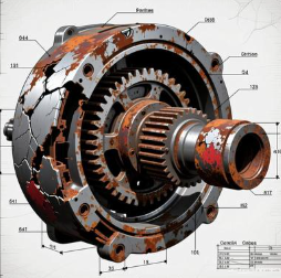 回轉(zhuǎn)減速機(jī)露天工況怎么防雨水銹蝕？