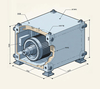 螺旋錐齒輪減速機(jī)箱體變形修復(fù)方法有哪些？