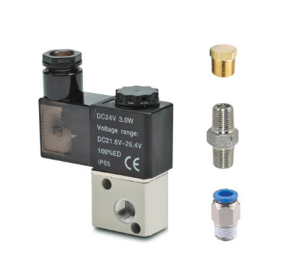 氣動電磁閥按工作原理、材質(zhì)和使用場景分類